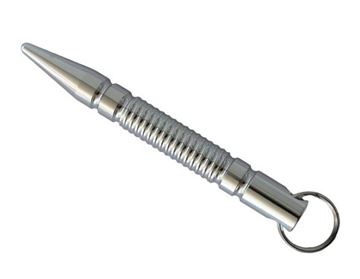 Picture of KUBOTAN WITH KEY RING SILVER